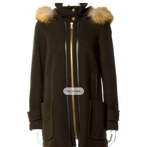 Trina Turk Coat Wool Small
